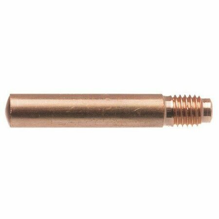TWECO Contact Tip, 14, 0.030 Inch, 0.038 Inch Bore, 1.5 Inch L 1140-1101